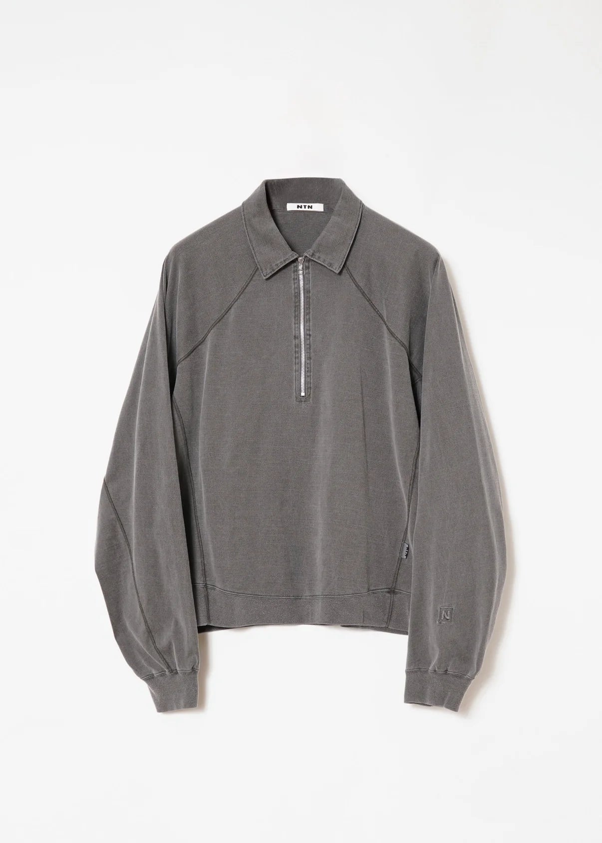 NTN 25SS N1 HALF ZIP L/S POLO